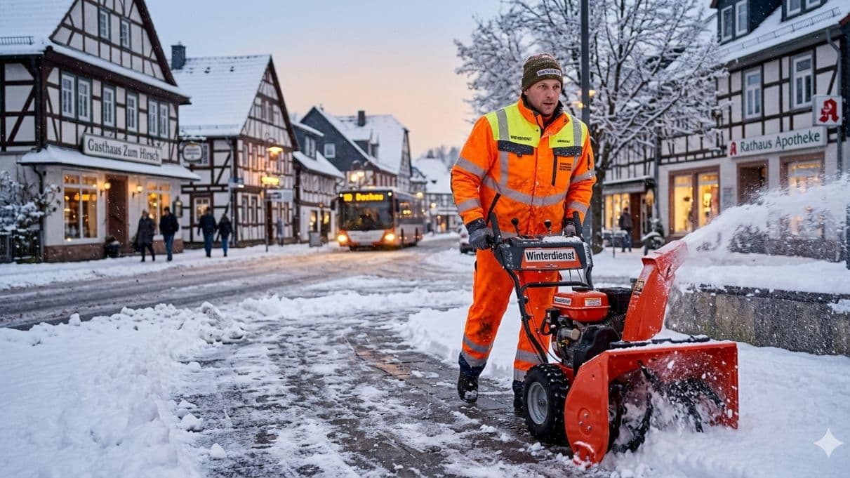 Winterdienst in Kist